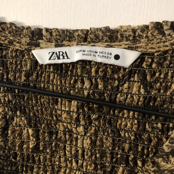 Zara Blouse - Sheer Snakeskin - Picture 2 of 6